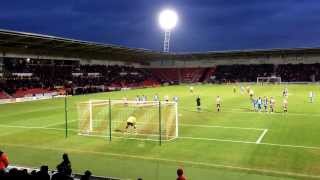 Chris Brown penalty vs Wigan!