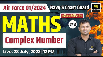 Complex number | Airforce 2024 Maths | Most Important Questions | By Ravikant Sir