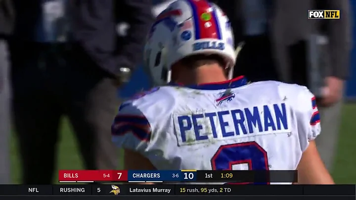 Nathan Peterman Throws 5 INTs in First Half of Fir...