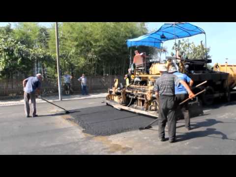 ქ.ხობი აღმაშენებლის ქუჩის მოასფალტება 2015 წელი