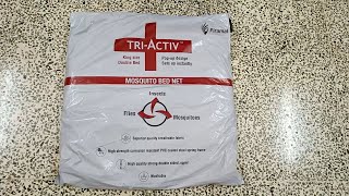 Tri-Activ Mosquito Net for Double Bed||Piramal Mosquito Net||