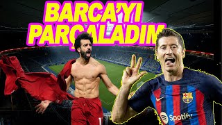 PES&#39;TE BARCA&#39;YI PARÇALADIM BİR DAHA KENDİSİNE GELEMEZ #PES