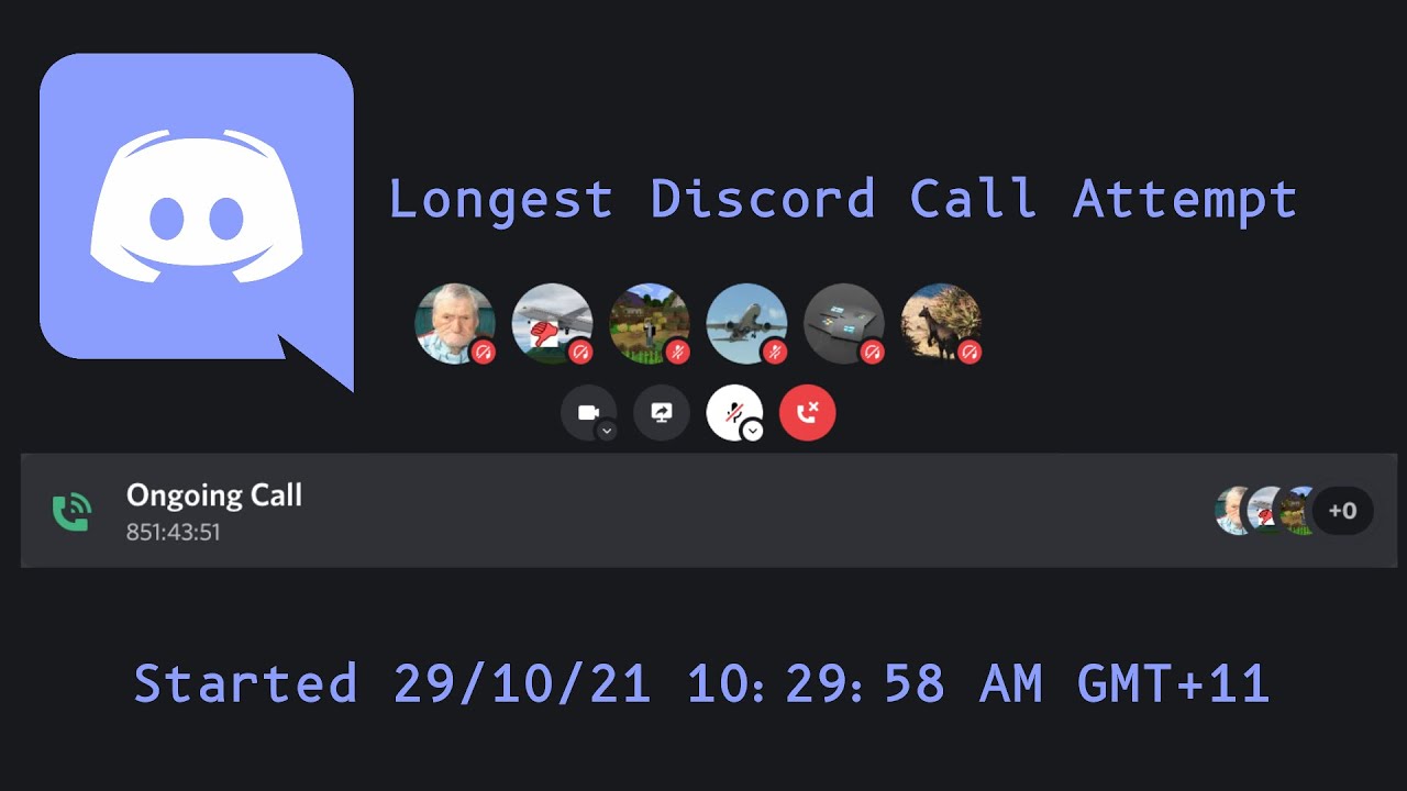 Longest Discord Call Record Attempt YouTube