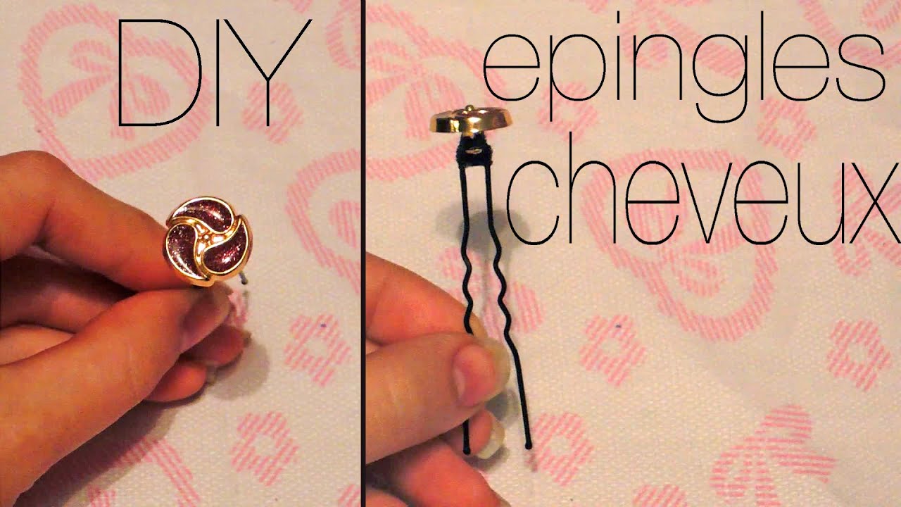 🌸133 DIY épingles à cheveux… Personnalisées ? - YouTube