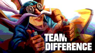 IT'S ALL ABOUT TEAM DIFFERENCE (SingSing Dota 2 Highlights #1824)