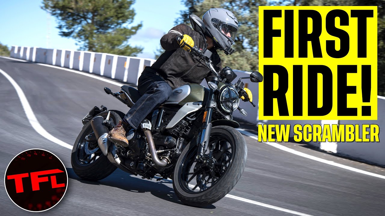 Here's How The New Ducati Scrambler Icon Rides On Some Of The Best Roads In Spain!
