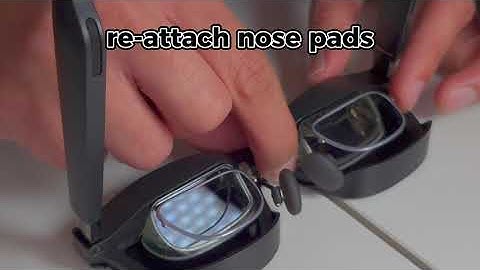 XReal Air 2 Pro: Installing prescription lenses