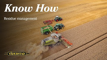 Väderstad Know How: Why is residue management important?