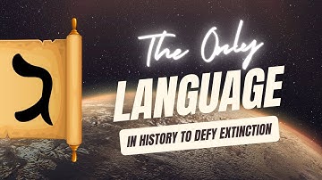 The History of Jewish Language | Hebrew - the Only Language to Rise from the Ashes and Thrive