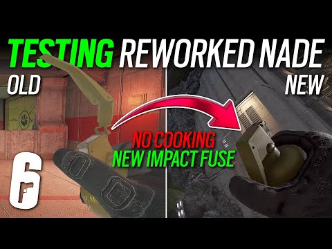 Nade Rework Tested - Impact Fuse - 6News - Rainbow Six Siege