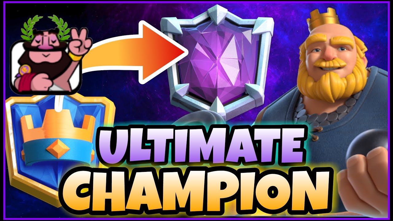 Finally! Ultimate Champion🔥 Clash Royale YouTube