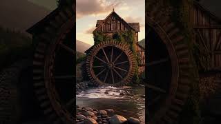 POV: you found an ancient mill at dawn🌿 #medievalambience #music #medievallofi #relaxingmusic