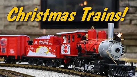 G-Scale Model Trains For Christmas