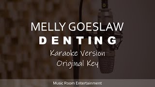 Melly Goeslaw - Denting (Original Key) Karaoke Version