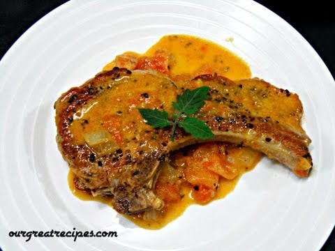 Pork Chops in Tomato Sauce