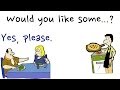 Would you like some...?  Offering Food (yes, please) | Learn English - Mark Kulek ESL.