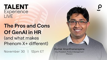 The Pros and Cons of GenAI in HR (and what makes Phenom X+ different)