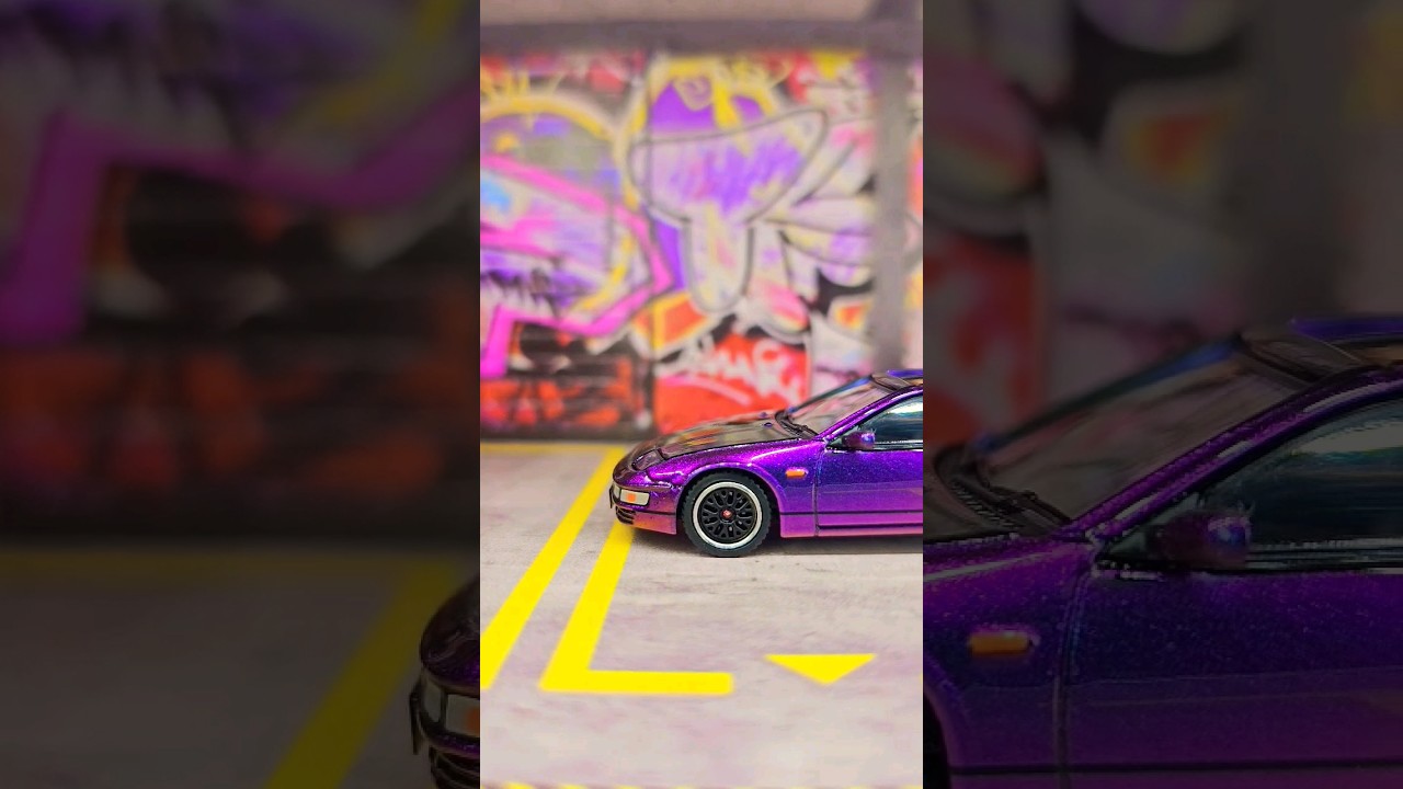 INNO64 Nissan Fairlady Z 32 Midnight Purple II 1:64 