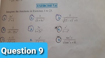 INTEGRATION : EXERCISE 7.4 QUESTION 9 SOLUTION 2020 l CLASS 12 NCERT MATH 2020 / STUDYING FOCUS
