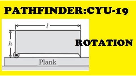 CYU-19 Rotational Mechanics of Pathfinder by RKH SIR