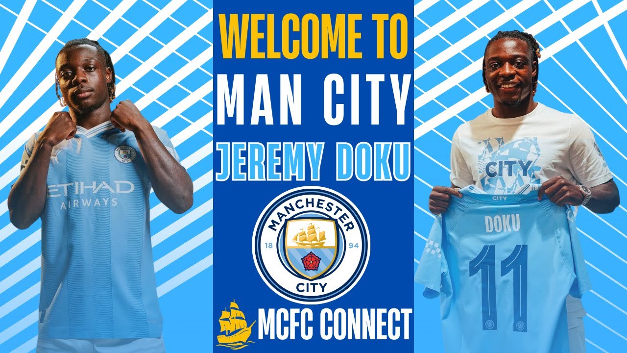 Bola na Trave - OFICIAL: Jérémy Doku no Manchester City