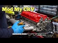 B20 VTEC Build Guide : B16 Cylinder Head = 8k Rpm Screaming Honda / Mod My CRV RD1