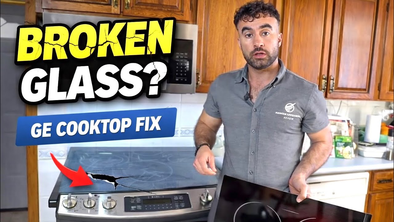 How to Replace GE Stove Top Glass | GE Range Cooktop Glass Replacement