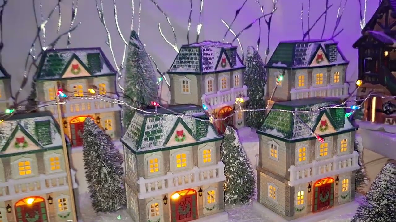 CHRISTMAS VILLAGE TOWN 2025🏡✨️