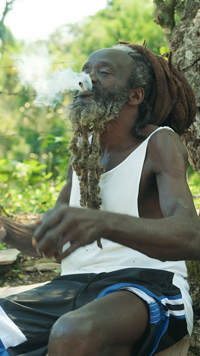 Would you try if he passed it? #music #rastafarai #jamaica #caribbeanisland #rasta