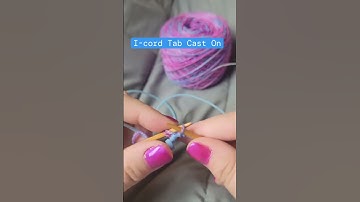 I-cord Tab Cast On