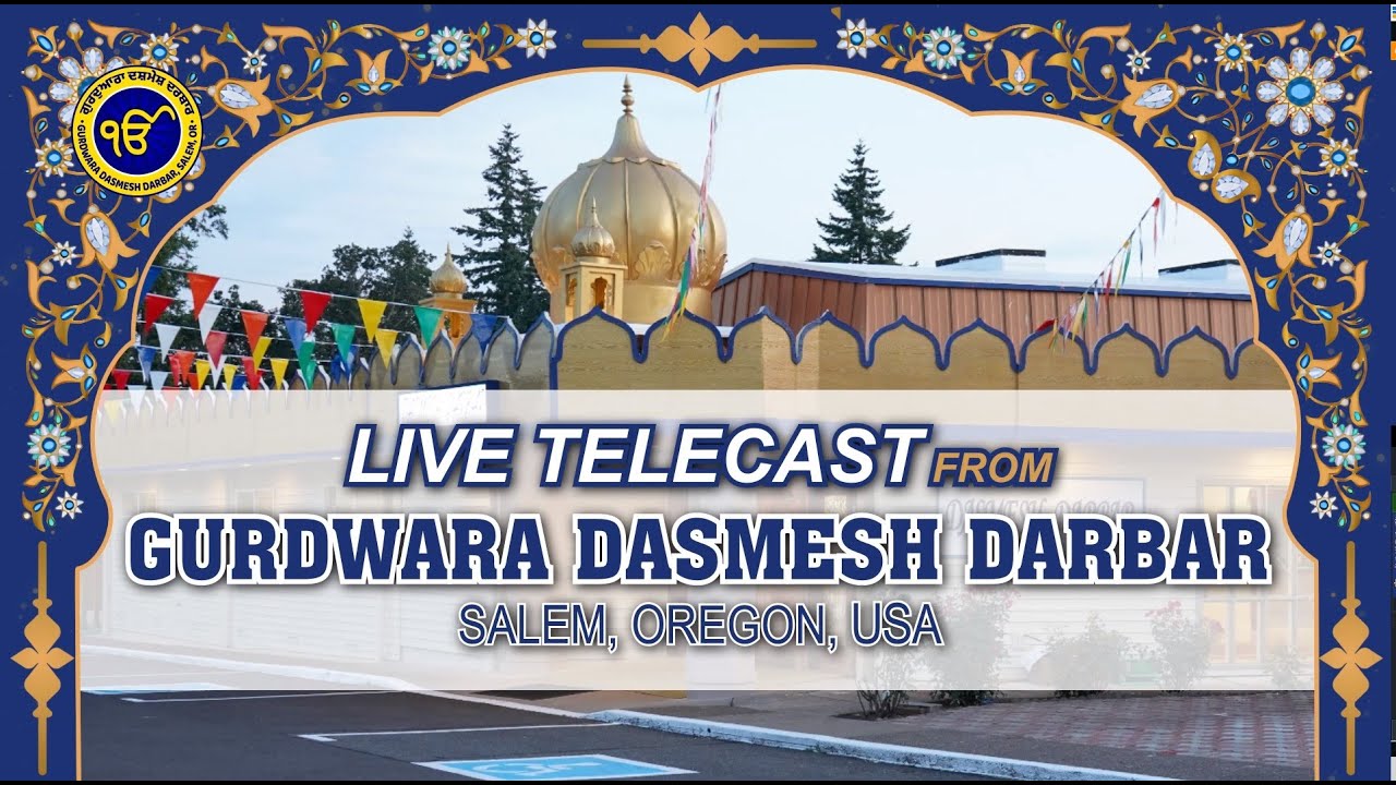 LIVE: Gurdwara Dashmesh Darbar Sahib, Oakhil, Salem | 26 FEB 2026 | Chardikla Time Tv North America