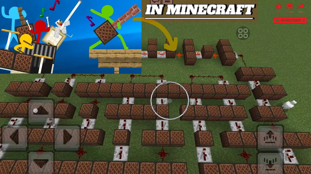 Minecraft Green Note Green'S Jam in note block|minecraft - YouTube
