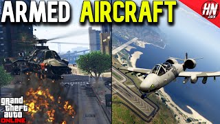 Top 10 Best Armed Aircraft In GTA Online