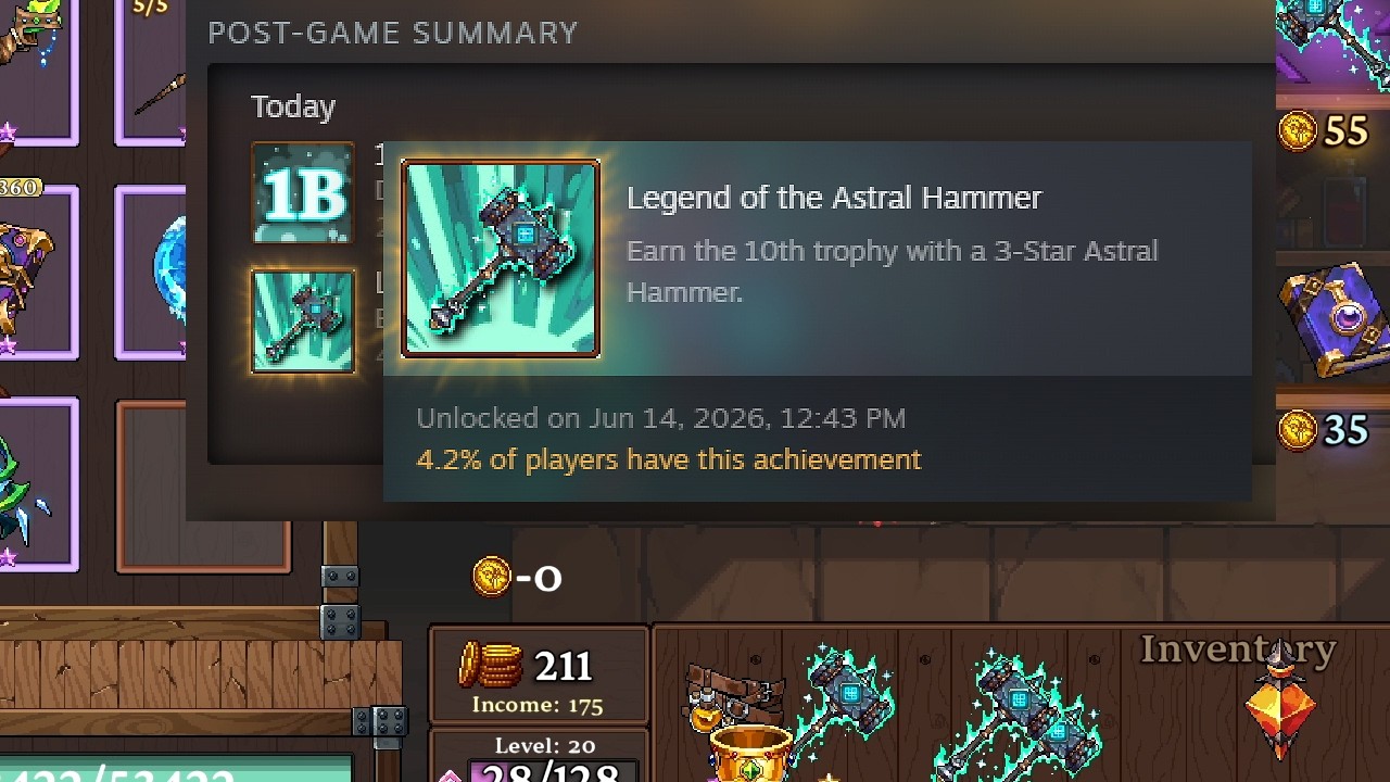 S2E85 Achievement: Legend of the Astral Hammer - Oaken Tower