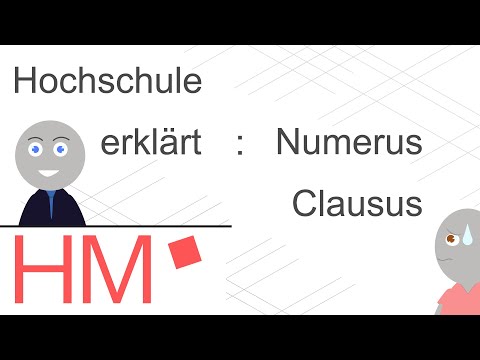 Hochschule erklärt: Numerus Clausus und Grenznote