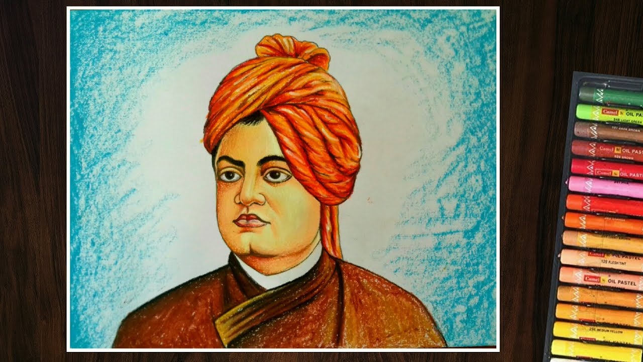 Amazon.com: eCraftIndia Swami Vivekananda Satin Matt Texture UV Art  Painting: Posters & Prints