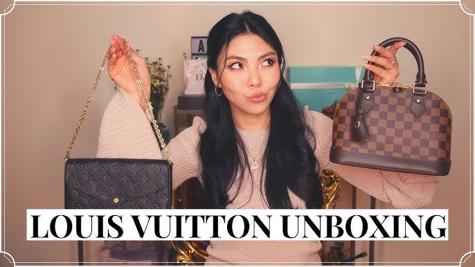 Unboxing LOUIS VUITTON Beaubourg MM Scarlet Red/Ecarlate N40176