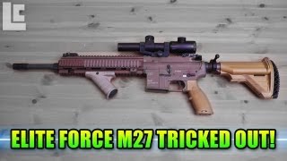 Elite Force M27 IAR Tricked Out! (Airsoft SC Village Viper Gameplay/Commentary)