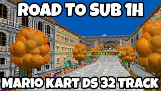 Speedrunning Mario Kart DS | Road to Sub 1 Hour | 32 Track
