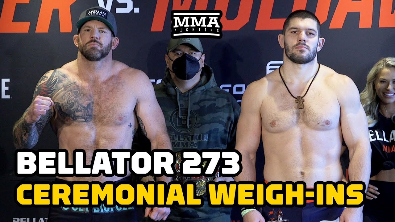 Bellator 273 Ceremonial Weigh-In Staredowns - MMA Fighting