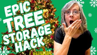 Watch This QUICK Hack To Store Your Christmas Tree