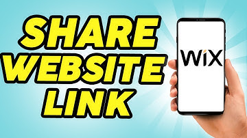 How to Share Wix Website Link - 2024