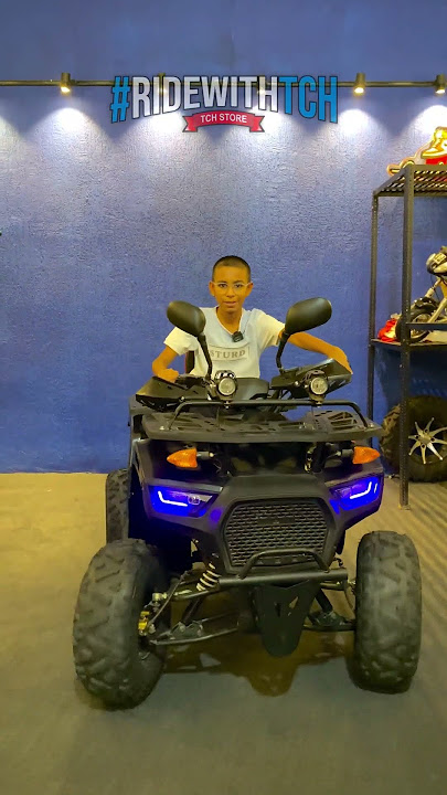 Happy Customer ⭐️-135cc Phantom ATV | 4 Stroke Engine Quad Bike - 60km/h Speed🔥#shorts #atv #viral