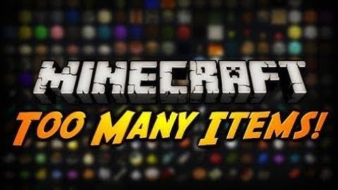 TooManyItems Mod Showcase 1.8/1.2.5