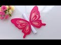 How to make Special Butterfly Birthday Card For Best Friend//DIY Gift Idea.