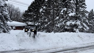 Deep Snow Test for Honda Pioneer 500 with Camso X4S Tracks by scottv1300 1,552 views 2 months ago 7 minutes, 40 seconds