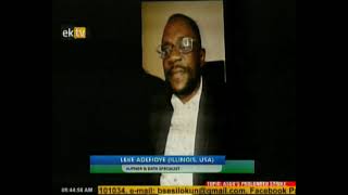 Mr. Leke Adefioye from USA, speaks on ASUU strike