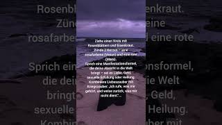 Zauber für magnetische Manifestation #shorts #wicca #witchtok #spirituell #hexe #hexen #magie