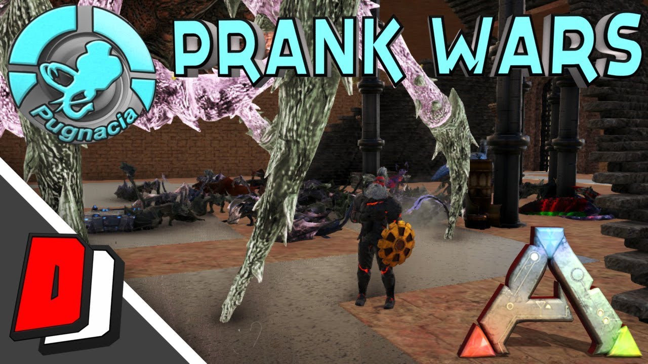 ARK Poopcano Evolved - PRANK WARS!! - A SCOTSMANS REVENGE :P