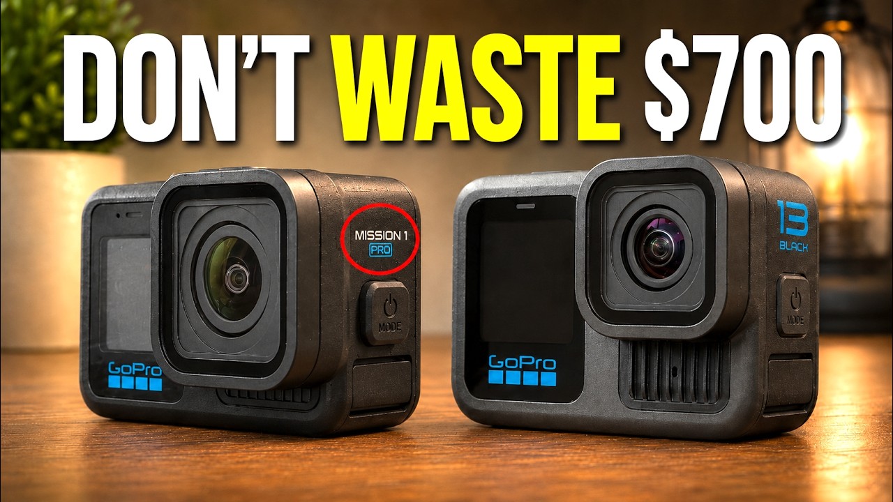 GoPro Mission 1 Pro vs Hero 13